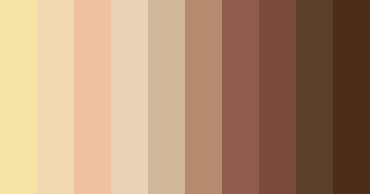 Download sweet indulgence color palette PNG image (landscape)
