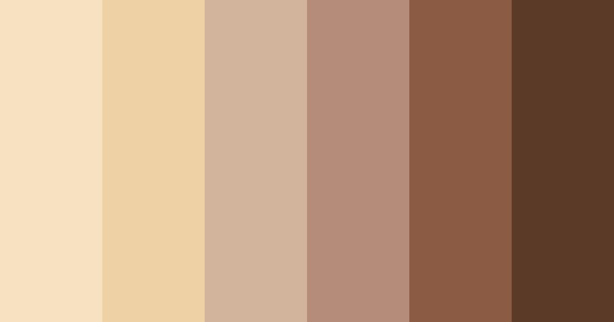 Download cocoa dreamscape color palette PNG image (landscape)