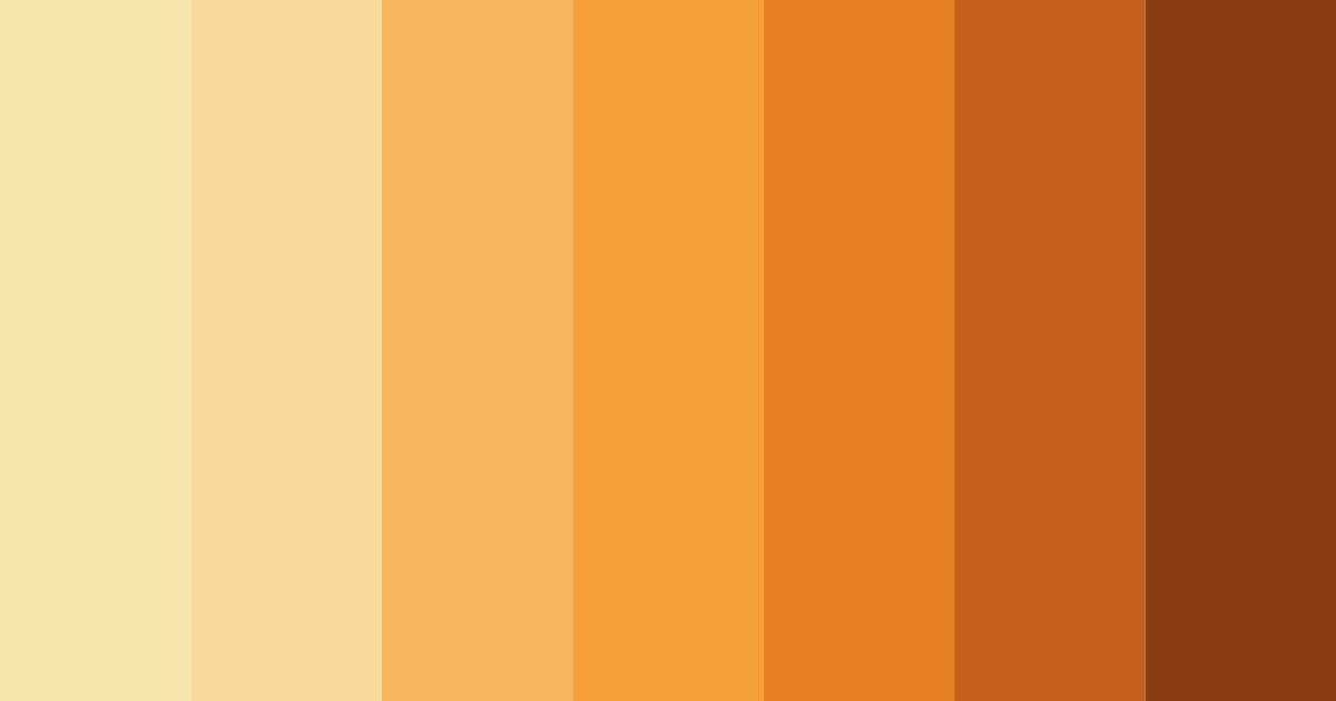 Download sunset harvest color palette PNG image (landscape)