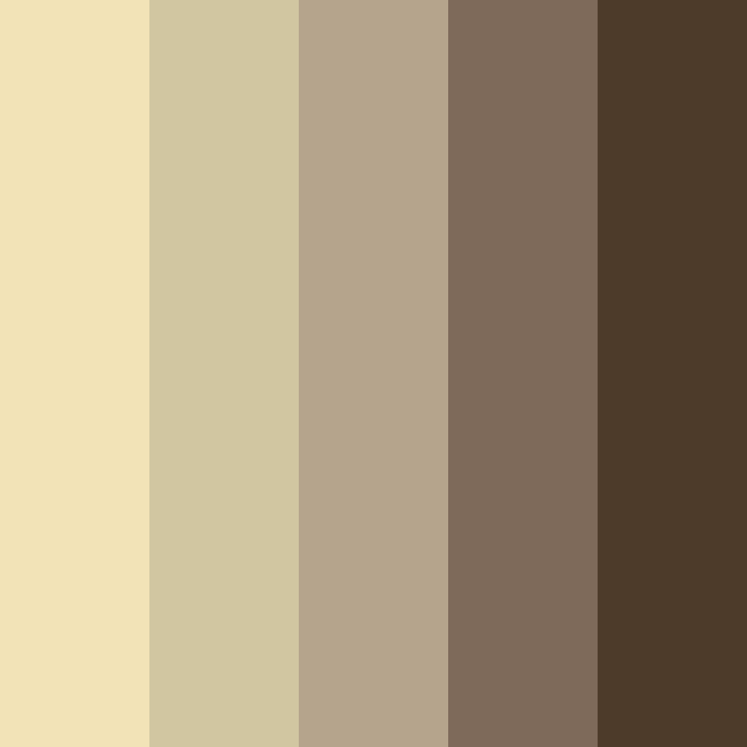 Download desert mirage color palette PNG image (square)