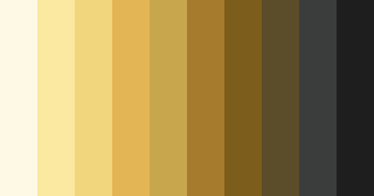 Download lunar gold enchantment color palette PNG image (landscape)