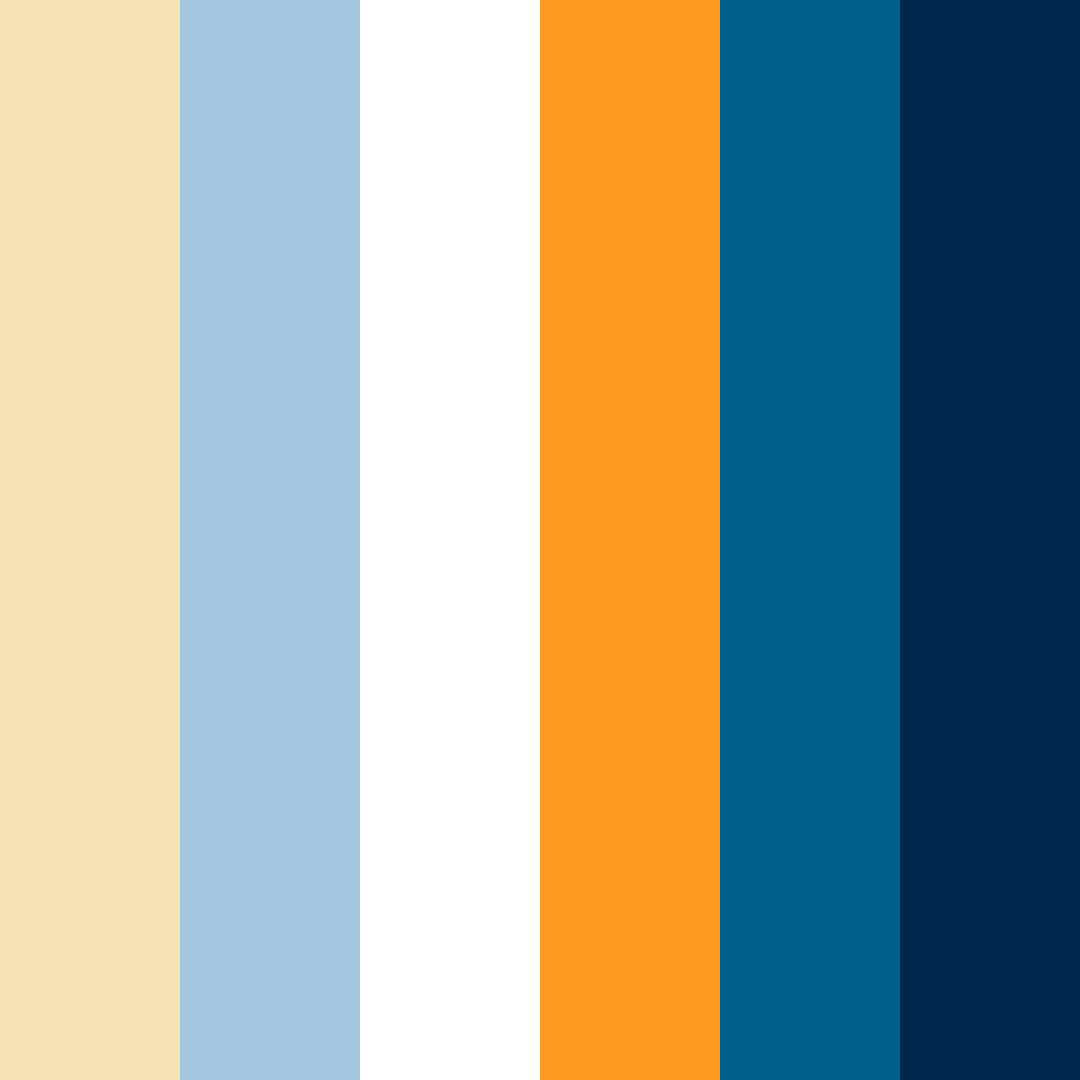 Download orange blue sky color palette PNG image (square)