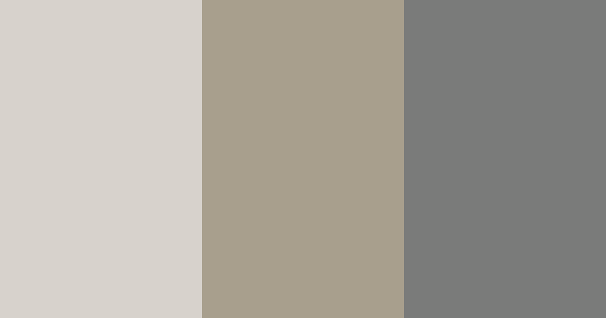 Download warm grey tones color palette PNG image (landscape)