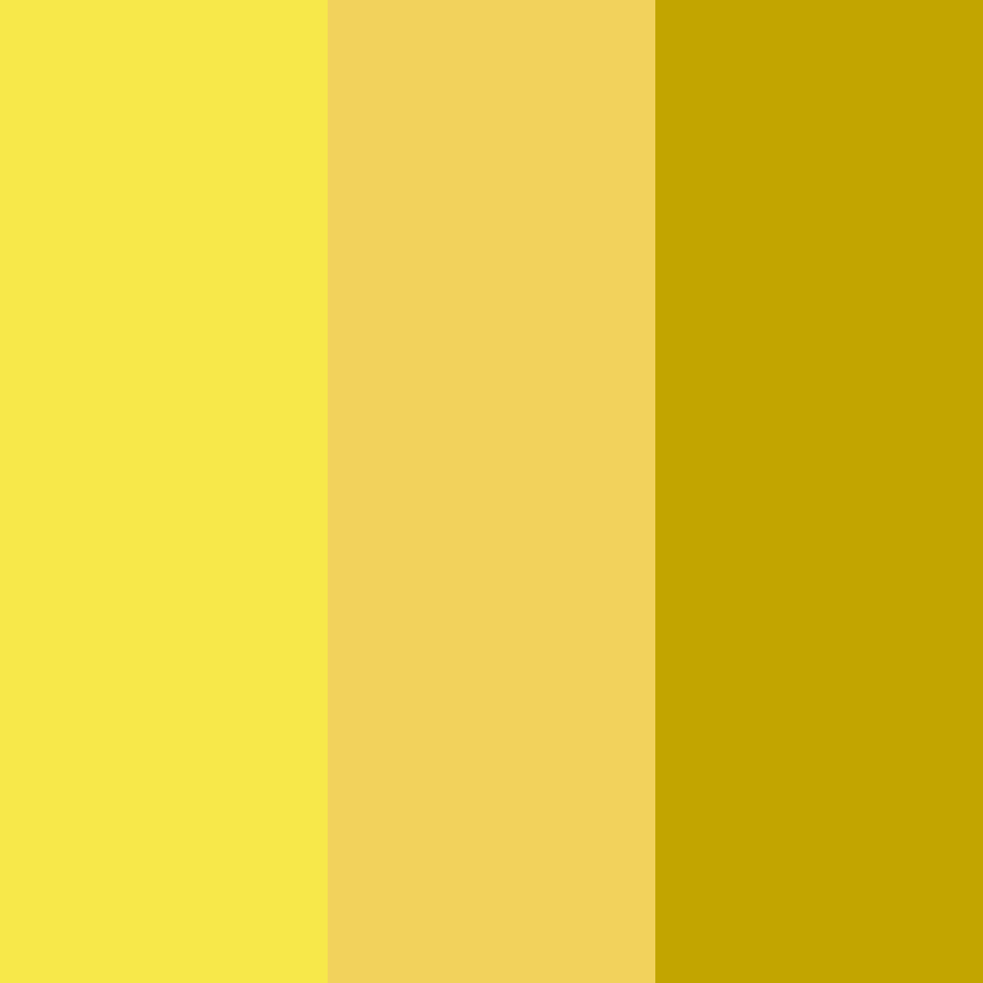 Download yellow worm shades color palette PNG image (square)