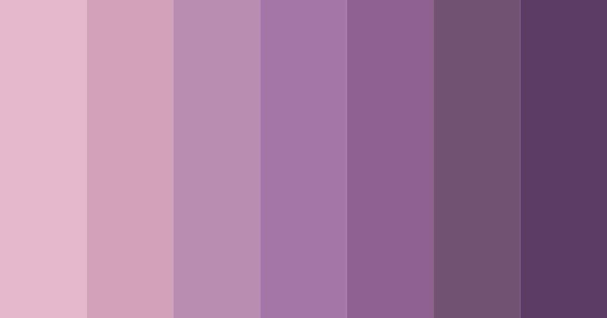 Download whispers of twilight color palette PNG image (landscape)