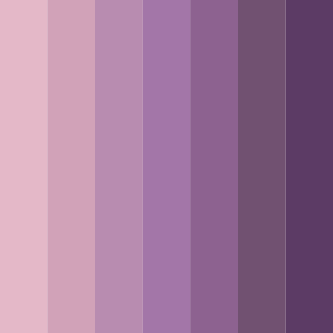 Download whispers of twilight color palette PNG image (square)