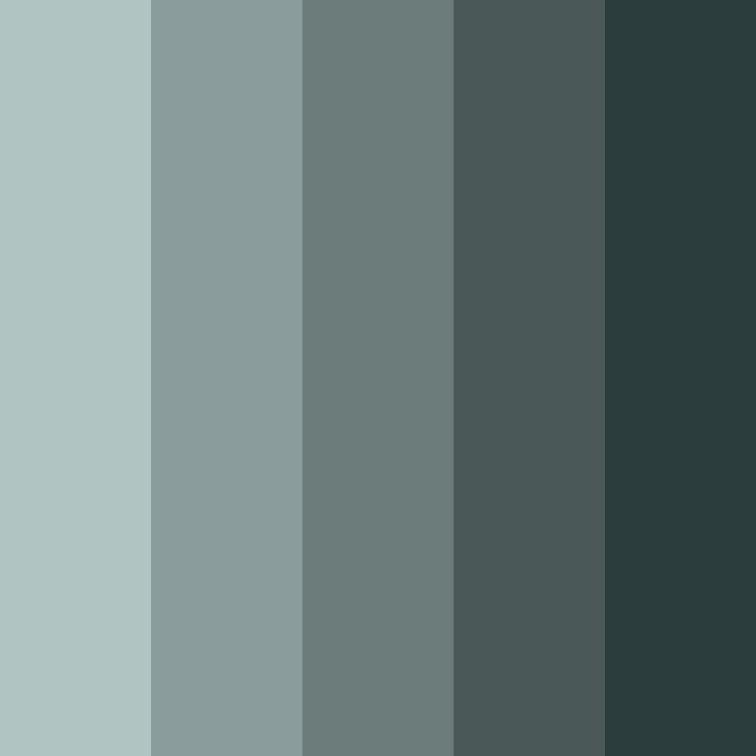 Download dark slate green color palette PNG image (square)