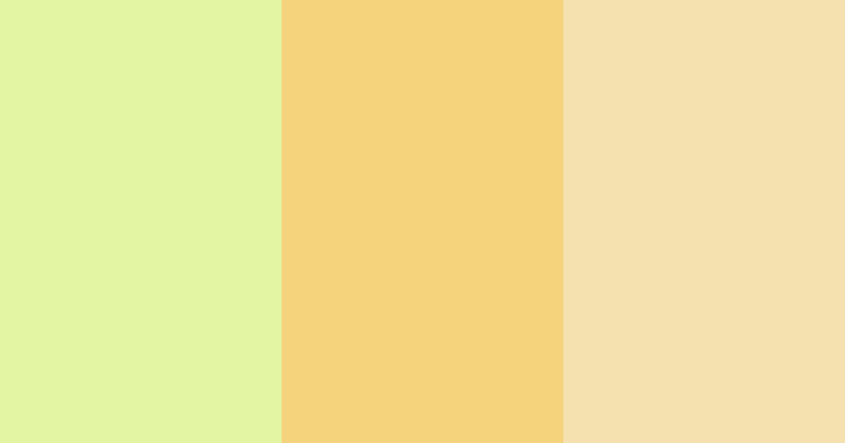 Download light lime color palette PNG image (landscape)