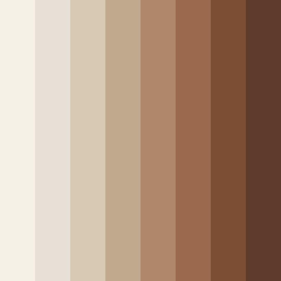 Download beige elegance color palette PNG image (square)