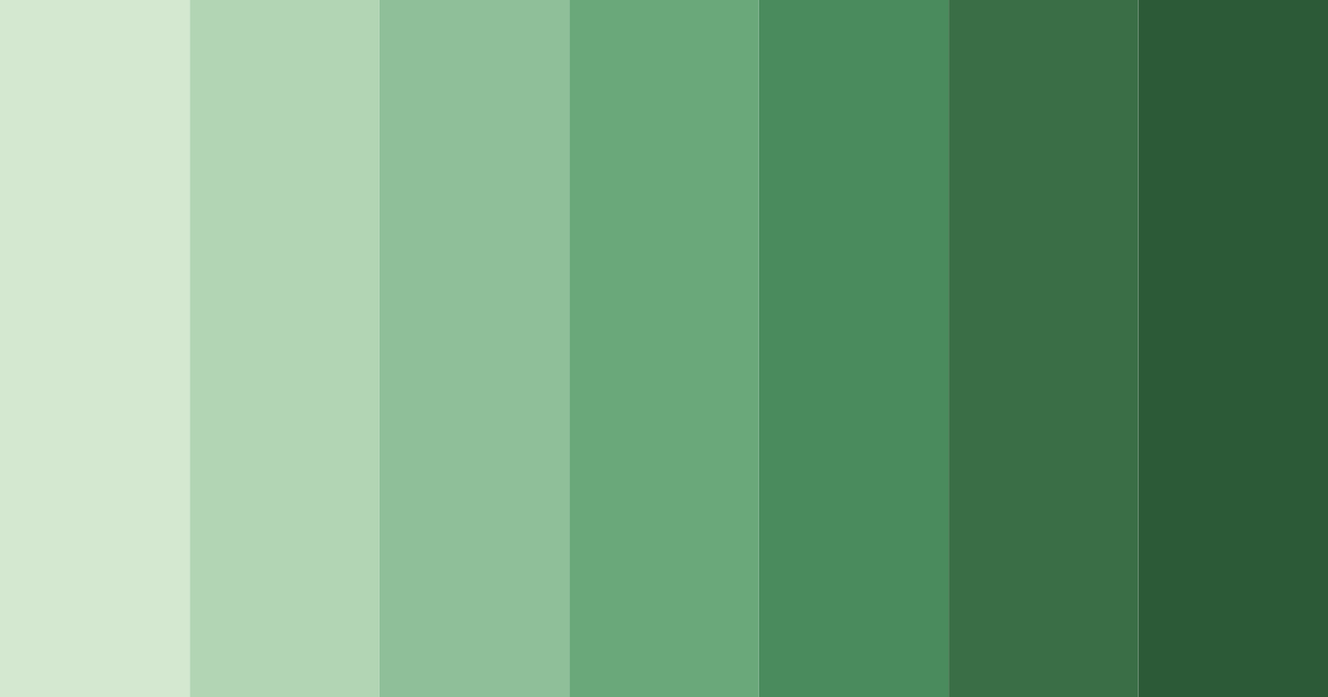 Download sage green serenity color palette PNG image (landscape)