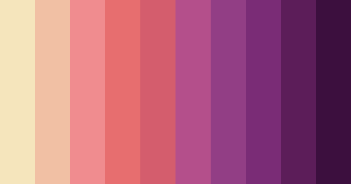 Download elegant peril color palette PNG image (landscape)