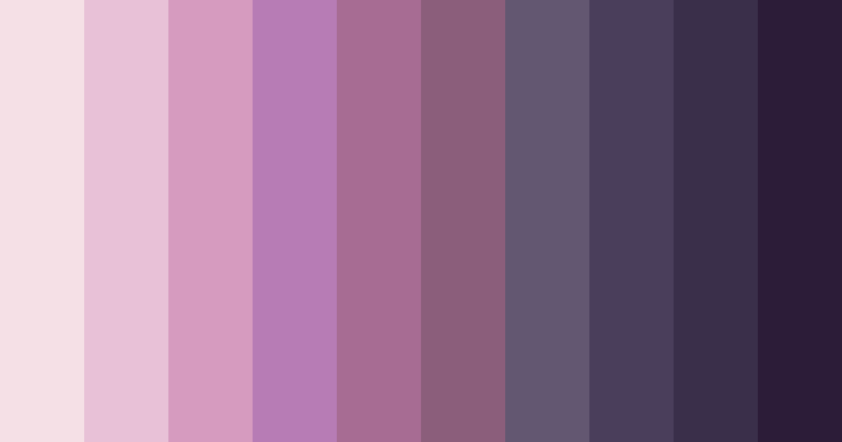 Download enchanted elegance color palette PNG image (landscape)