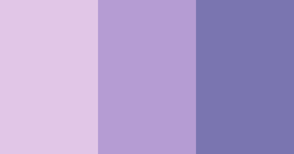 Download lavender dreams color palette PNG image (landscape)
