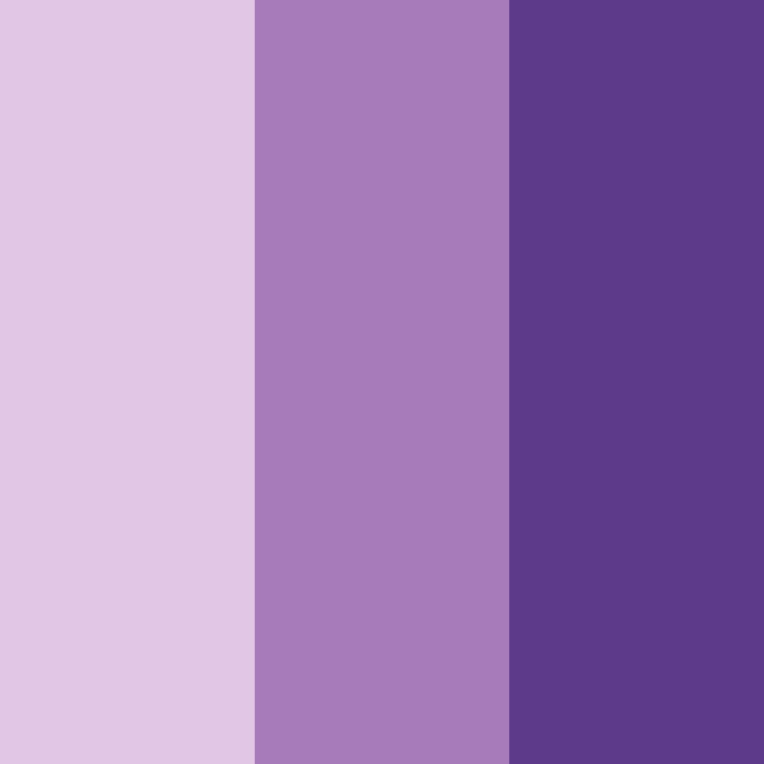 Download midnight lavender dreams color palette PNG image (square)