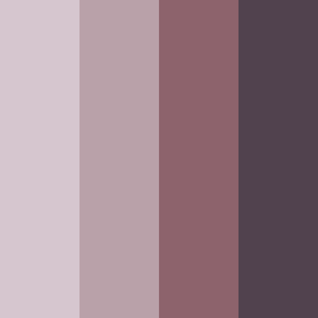Download deep mauve color palette PNG image (square)