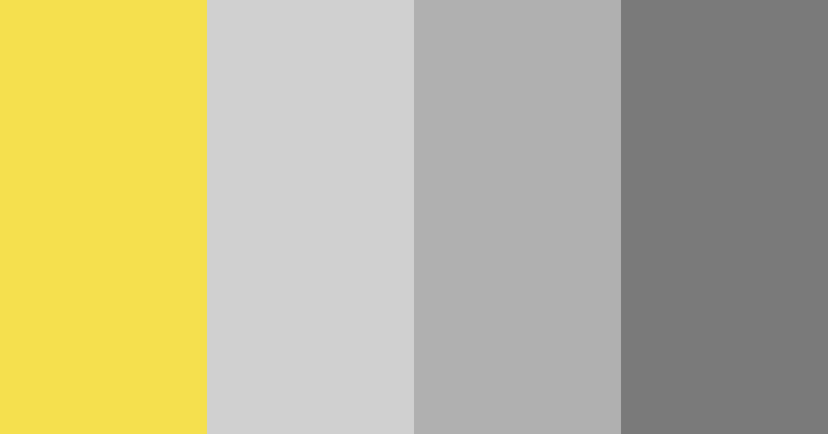Download yellow gray color palette PNG image (landscape)
