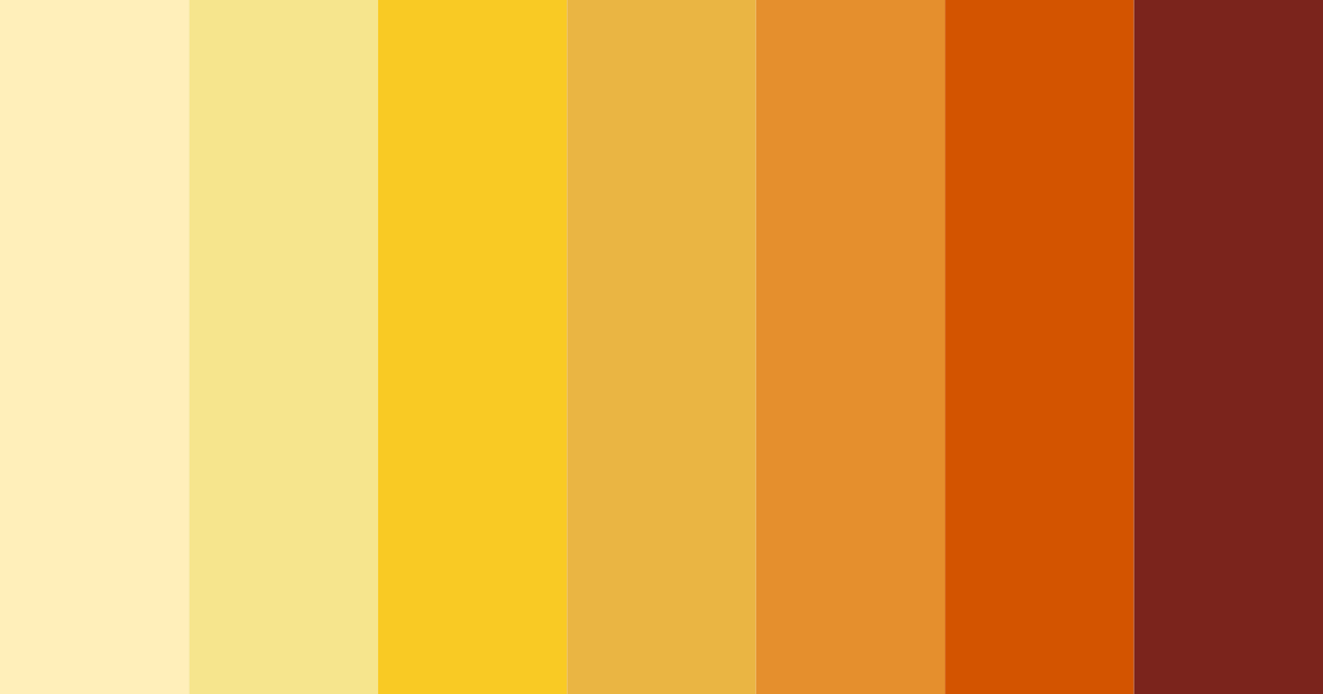 Download sunset harvest color palette PNG image (landscape)