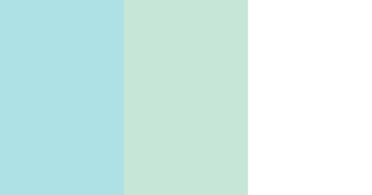 Download minty mist color palette PNG image (landscape)