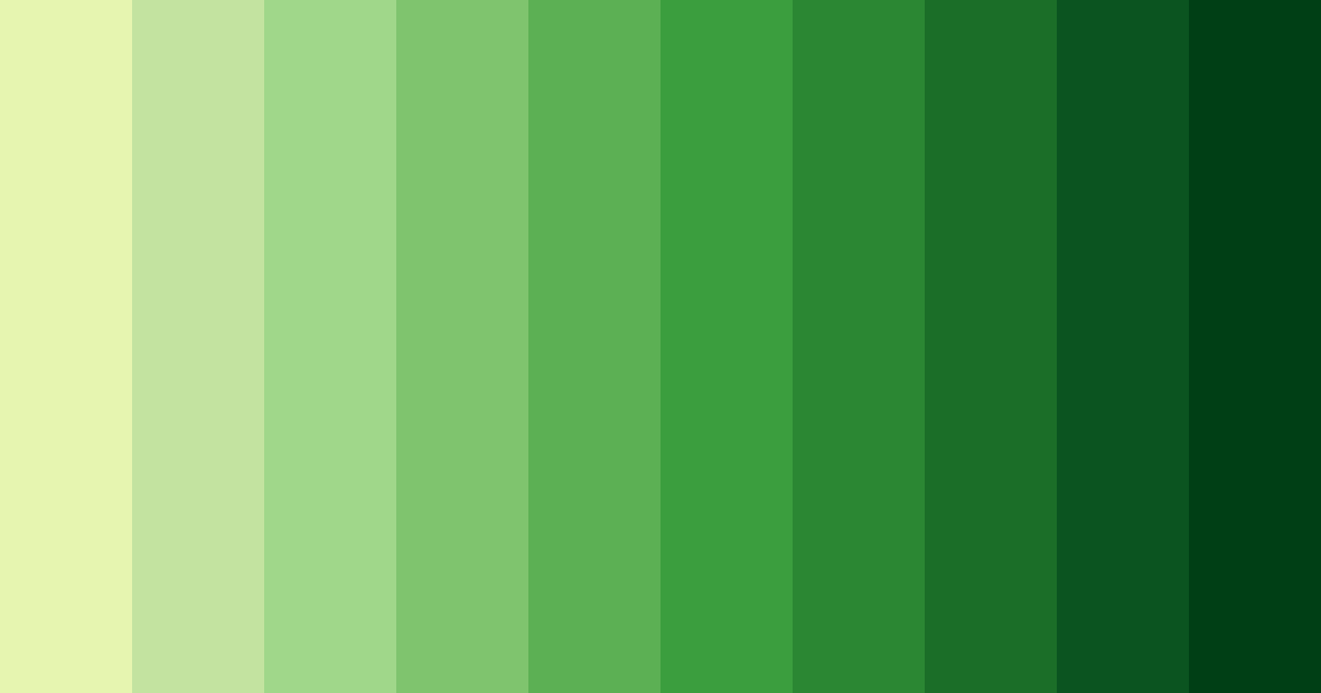 Download green flower field color palette PNG image (landscape)