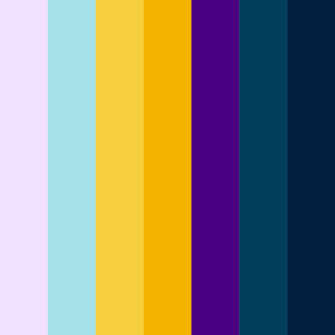 Download vibrant purple color palette PNG image (square)