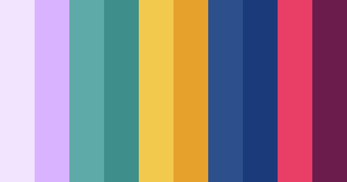 Download celestial carnival color palette PNG image (landscape)