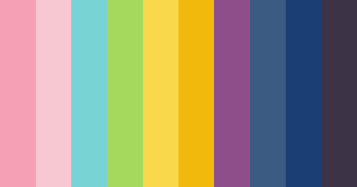 Download tropical twilight color palette PNG image (landscape)