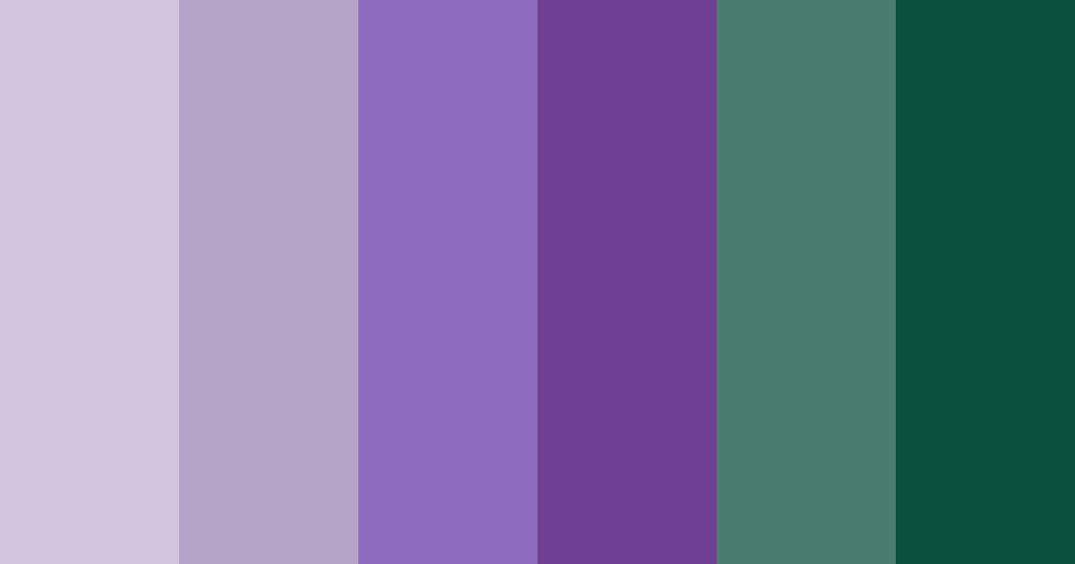Download vibrant purple to green color palette PNG image (landscape)