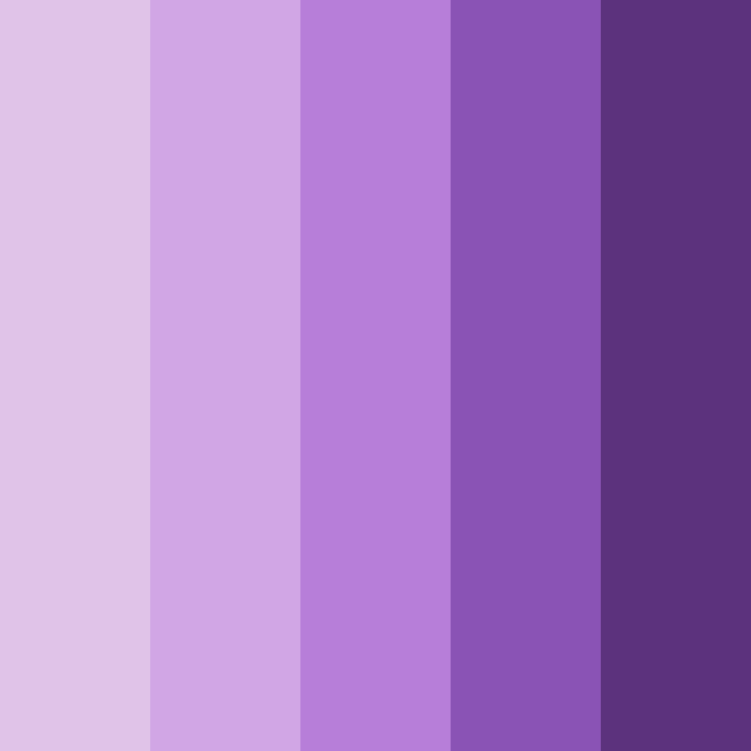 Download light purple dream color palette PNG image (square)