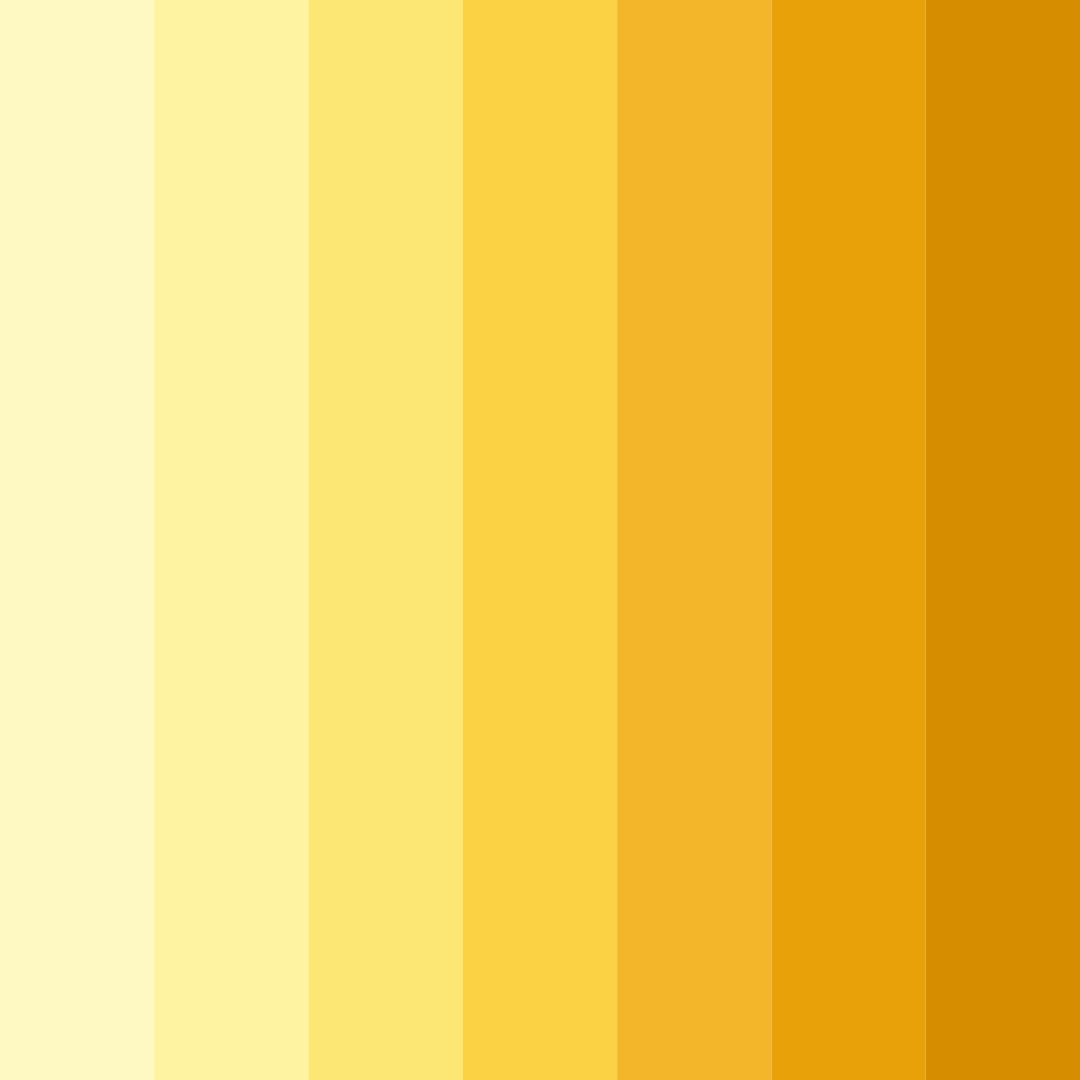 Download sunshine serenade color palette PNG image (square)