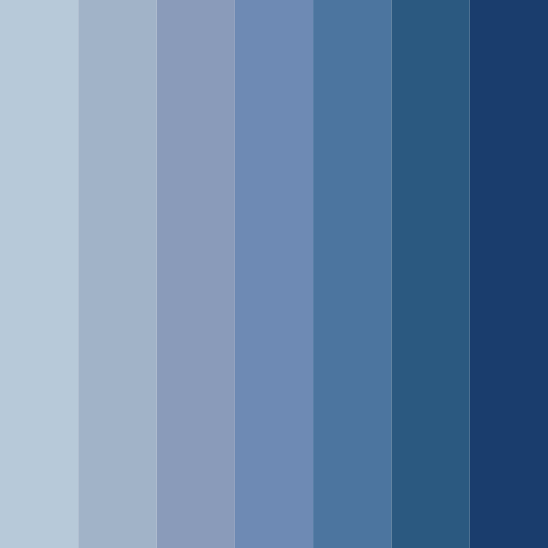 Download ocean breeze serenity color palette PNG image (square)