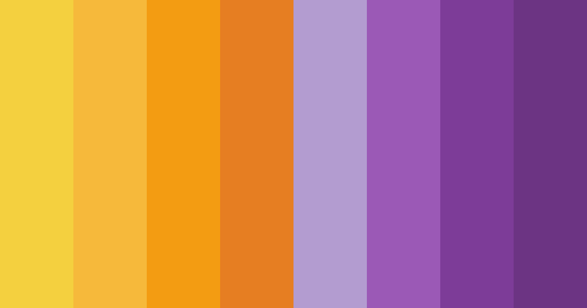 Download sunset harmony color palette PNG image (landscape)