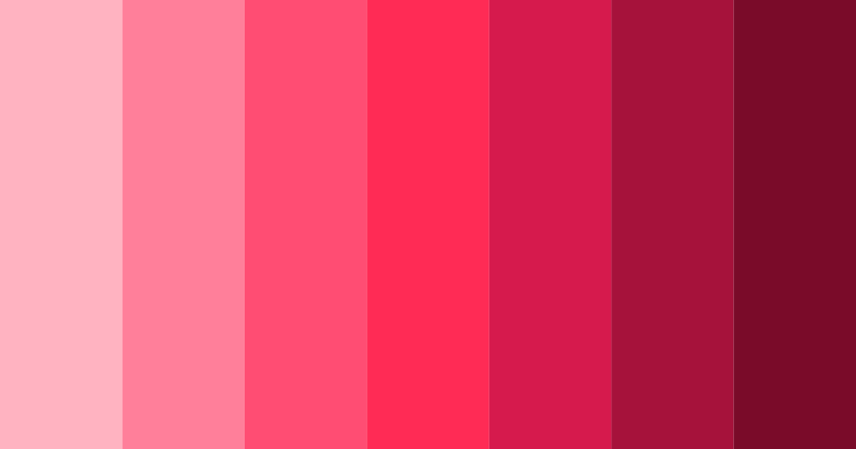 Download crimson splash color palette PNG image (landscape)