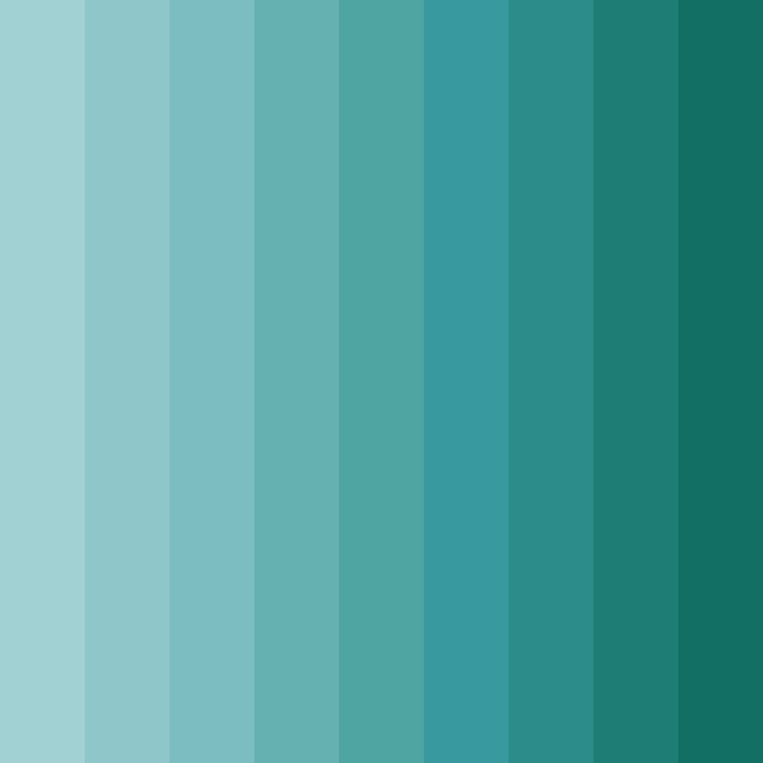 Download verdant aqua dreamscape color palette PNG image (square)
