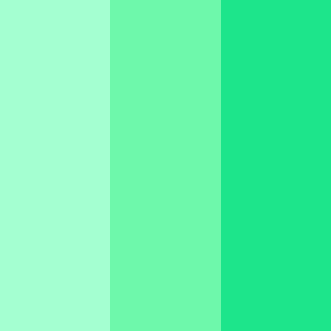 Download mint mirage color palette PNG image (square)