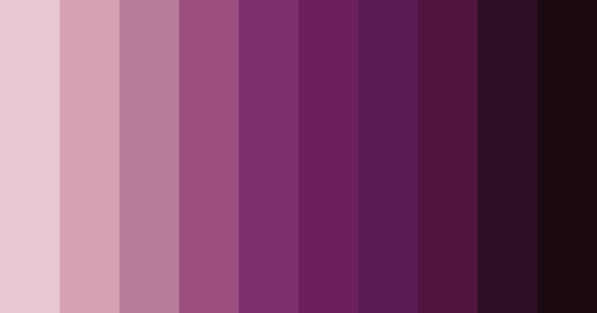 Download muted burgundy color palette PNG image (landscape)