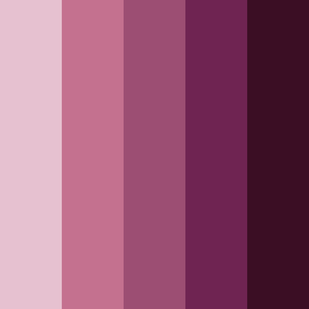 Download crimson elegance color palette PNG image (square)