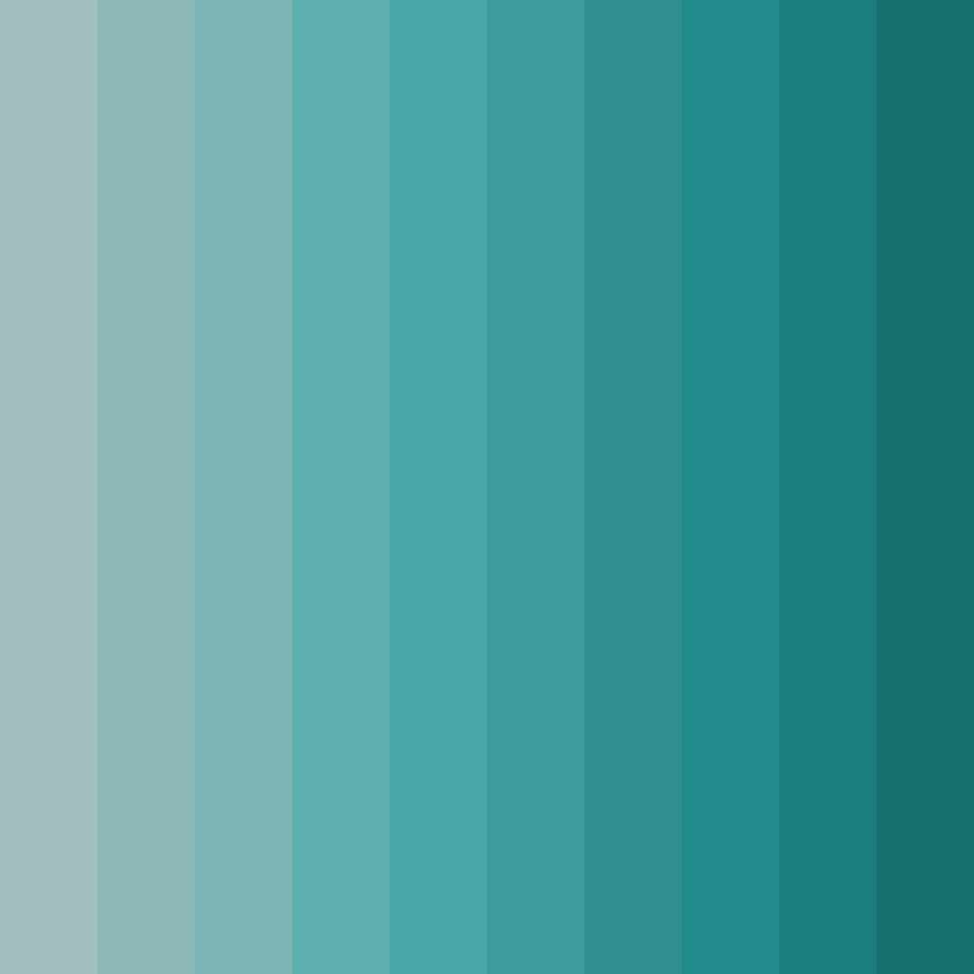 Download oceanic serenity color palette PNG image (square)