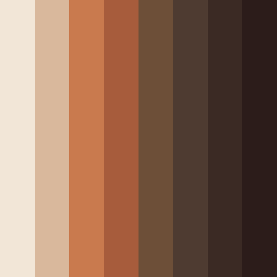 Download whispers of fall color palette PNG image (square)