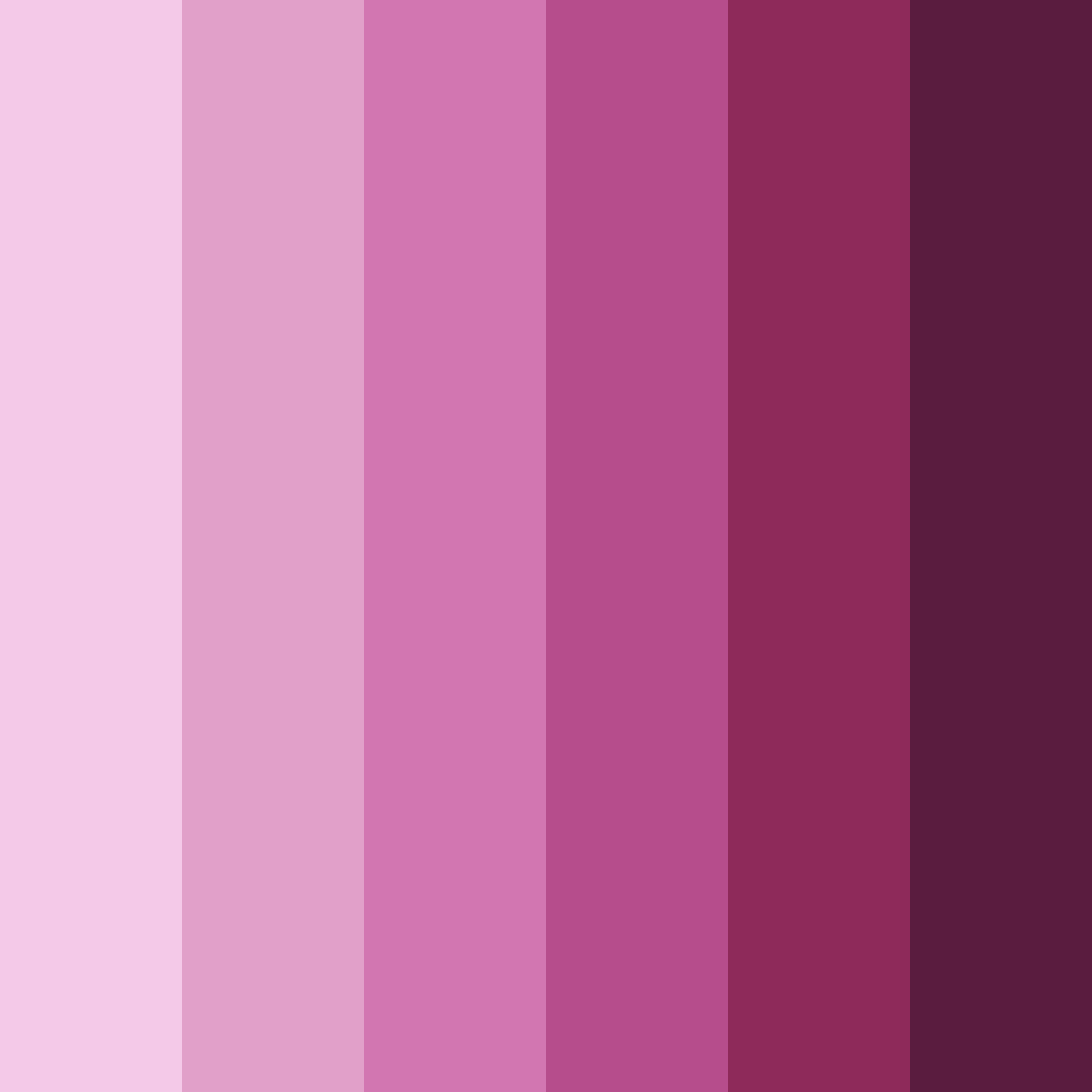 Download enchanted blossom color palette PNG image (square)