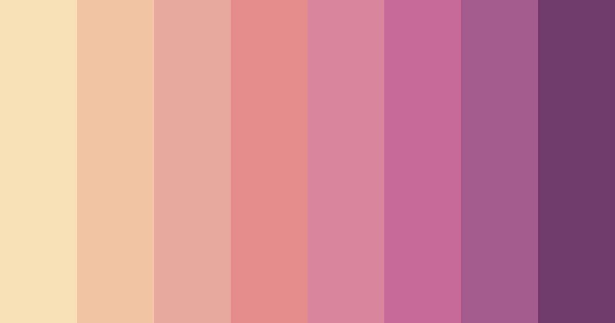 Download petal serenade color palette PNG image (landscape)