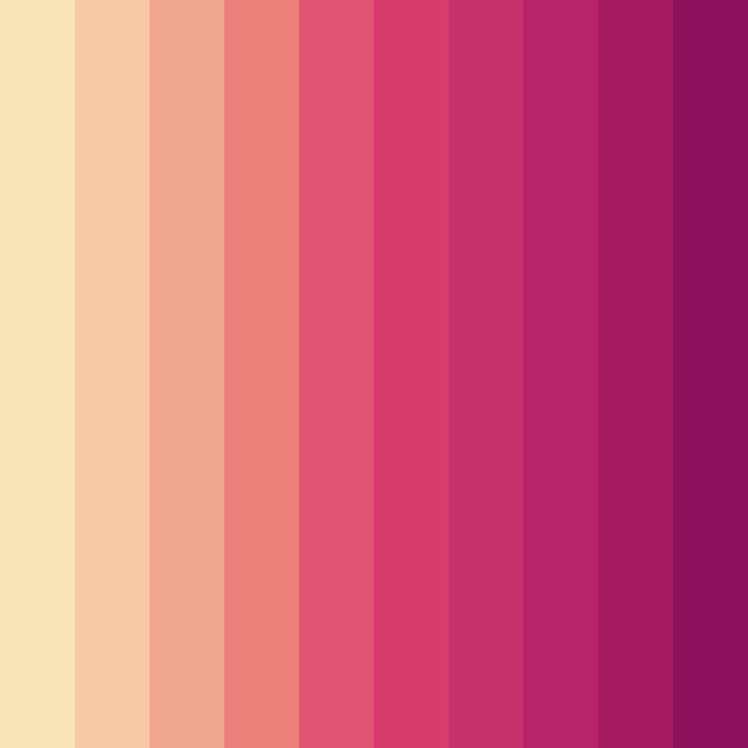 Download floral reverie color palette PNG image (square)