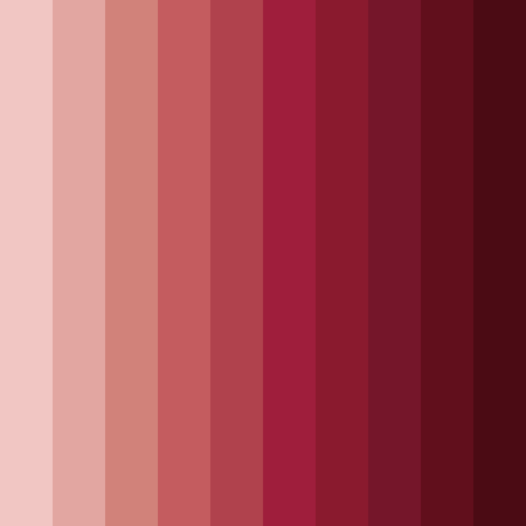 Download red river color palette PNG image (square)