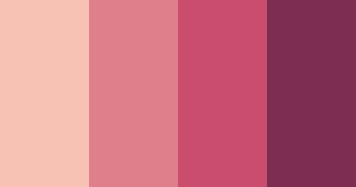 Download rose ribera color palette PNG image (landscape)