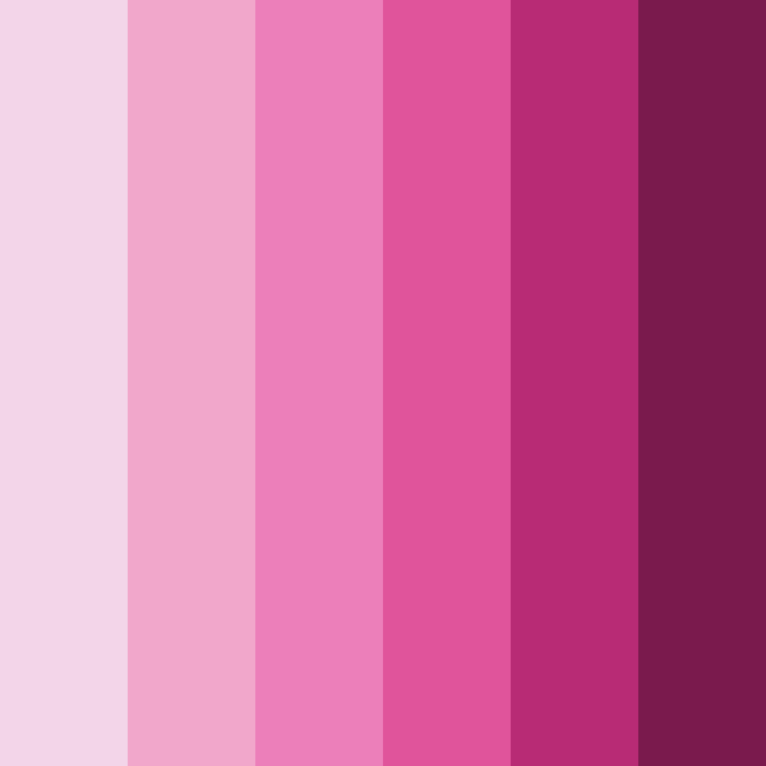Download enchanted petals color palette PNG image (square)