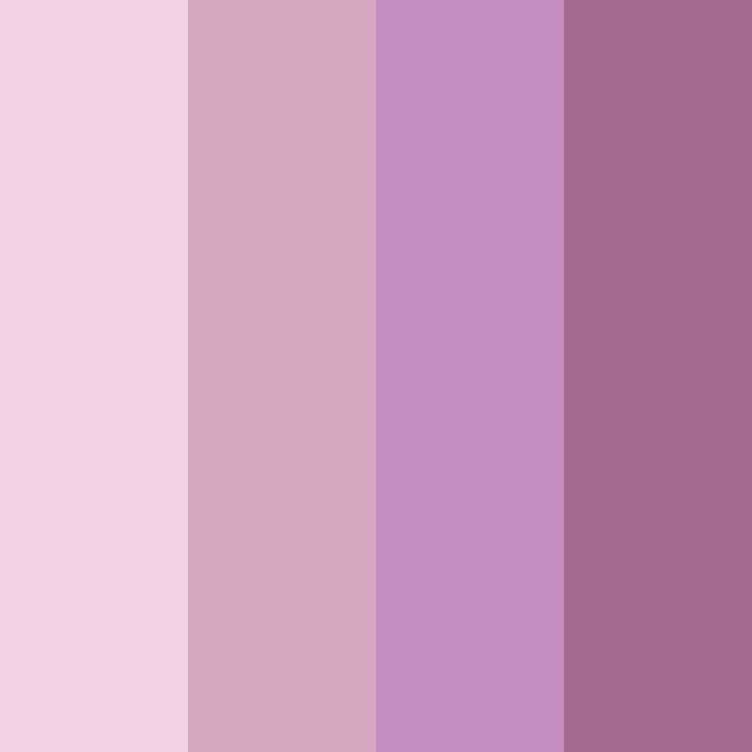 Download mauve blossom color palette PNG image (square)