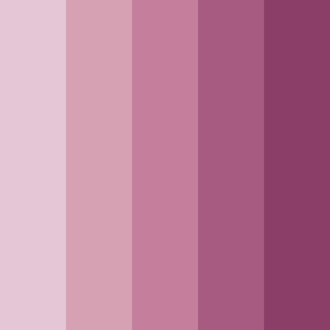 Download petals of twilight color palette PNG image (square)