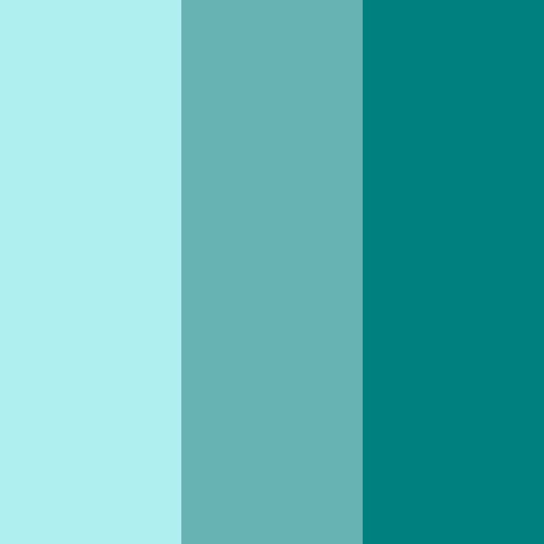 Download aqua freshness color palette PNG image (square)