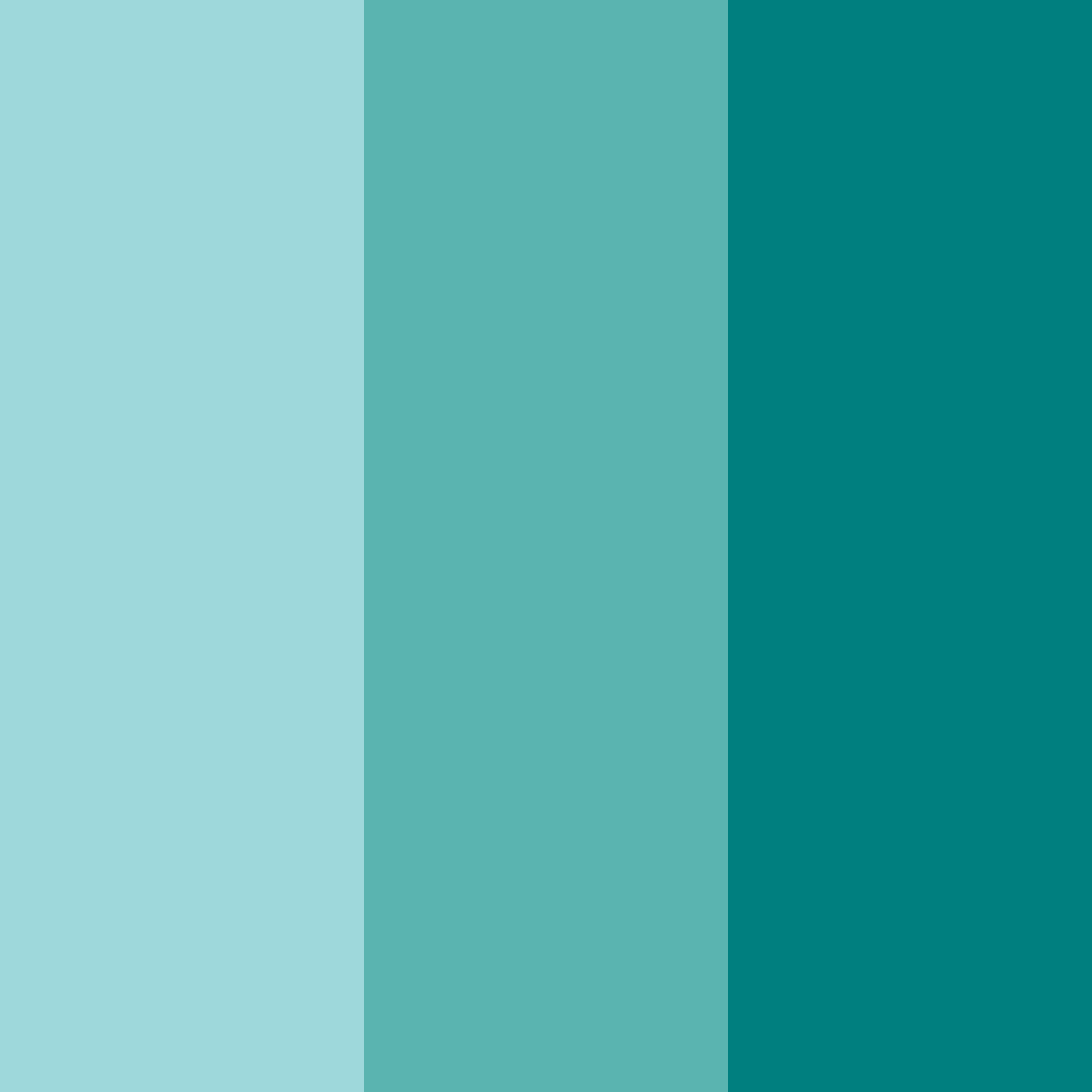 Download turquoise ocean color palette PNG image (square)