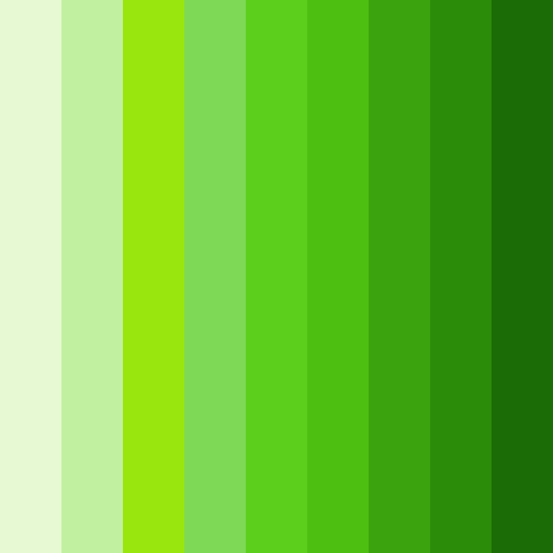 Download lime lush symphony color palette PNG image (square)
