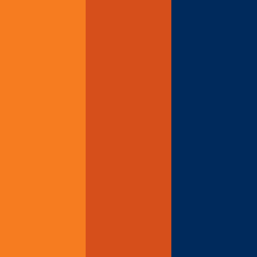 Download red orange navy color palette PNG image (square)